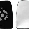 Miroir Glace rétroviseur droit pour PEUGEOT PARTNER II phase 1, 2008-2012, dégivrant, à clipser