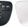 Miroir Glace rétroviseur droit pour VOLKSWAGEN TOURAN I phase 2, 2006-2010, dégivrant, à clipser