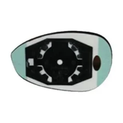 Miroir Glace rétroviseur droit pour ABARTH 500, 595-695 depuis 2008, dégivrant, à clipser, Neuf