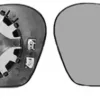 Miroir Glace rétroviseur droit pour SEAT IBIZA III phase 1, 2002-2006, dégivrant, à clipser, Neuf