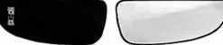 Miroir Glace rétroviseur droit PEUGEOT BOXER II ph.1 2006-2014, verre inférieur dégivrant à clipser