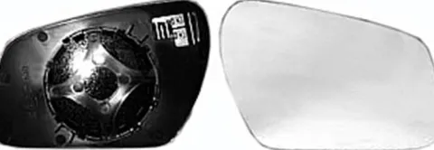 Miroir Glace rétroviseur droit pour FORD FIESTA V phase 2, 2005-2008, dégivrant, à clipser, Neuf