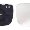 Miroir Glace rétroviseur droit pour VOLKSWAGEN TOUAREG I ph. 1 2002-2006, dégivrant, à clipser, Neuf