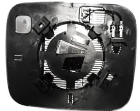Miroir Glace rétroviseur droit pour JEEP RENEGADE phase 1, 2014-2018, dégivrant à clipser, Neuf