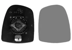 Miroir Glace rétroviseur droit pour NISSAN PRIMASTAR phase 1, 2001-2006, verre supérieur, dégivrant