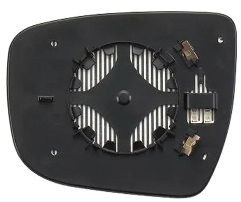 Miroir Glace rétroviseur droit pour NISSAN QASHQAI II ph. 1 2014-2017, dégivrant, à clipser
