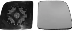 Miroir Glace rétroviseur droit pour FORD TRANSIT CONNECT I phase 2, 2006-2009, verre supérieur