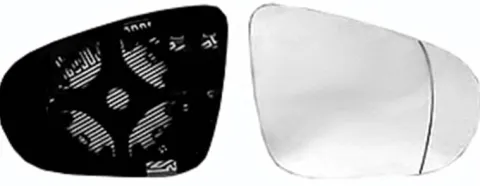Miroir Glace rétroviseur droit pour VOLKSWAGEN GOLF VI 2008-2012, dégivrant, à clipser, Neuf