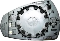 Miroir Glace rétroviseur droit pour AUDI A3 III ph.1 BERLINE 2013-2016, dégivrant, asphérique