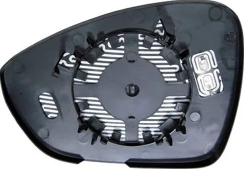 Miroir Glace rétroviseur droit pour CITROËN C4 II phase 1, 2010-2014, dégivrant, à clipser, Neuf