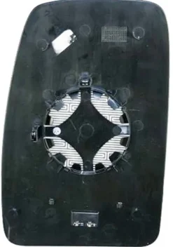 Miroir Glace rétroviseur droit pour NISSAN NV400 depuis 2011, verre supérieur, dégivrant, à clipser