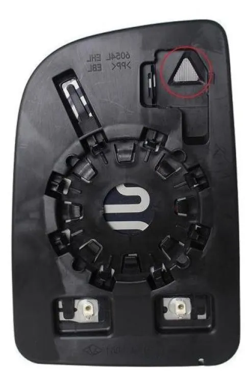Miroir Glace rétroviseur droit pour MERCEDES SPRINTER III depuis 2019 (W907-W910), verre supérieur, BLIS, dégivrant, Neuf