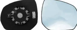 Miroir Glace rétroviseur droit pour CITROËN C3 PICASSO ph.1, 2009-2012, bleu, dégivrant, à clipser