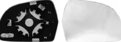 Miroir Glace rétroviseur droit pour AUDI Q3 I phase 2, 2014-2018, dégivrant, à clipser, Neuf