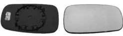 Miroir Glace rétroviseur droit pour RENAULT MEGANE II phase 1, 2002-2005, à clipser, Neuf