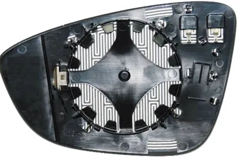 Miroir Glace rétroviseur droit pour VOLKSWAGEN SCIROCCO 2008-2014, dégivrant, à clipser