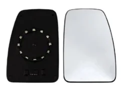 Miroir Glace rétroviseur droit pour NISSAN INTERSTAR ph.2, depuis 2003, verre supérieur, dégivrant