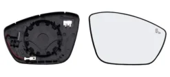 Miroir Glace rétroviseur droit pour PEUGEOT 208 phase 1, 2012-2015, Système BLIS, dégivrant, à clipser, Neuf