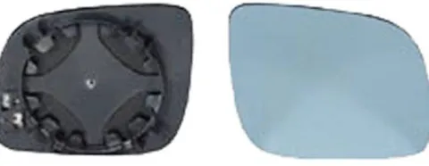 Miroir Glace rétroviseur droit pour AUDI A3 I phase 1, 1996-2000, (petit modèle), bleu, dégivrant