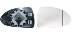 Miroir Glace rétroviseur droit pour OPEL CORSA D phase 2, 2011-2014, à clipser, Neuf