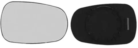 Miroir Glace rétroviseur droit pour DACIA LOGAN I phase 1, 2005-2008, dégivrant, à clipser, Neuf