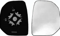 Miroir Glace rétroviseur droit pour CITROËN BERLINGO II phase 1, 2008-2012 dégivrant, à clipser