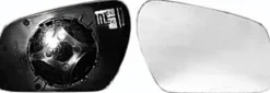 Miroir Glace rétroviseur droit pour FORD FOCUS C-MAX 1 phase 2, 2007-2010, dégivrant, à clipser