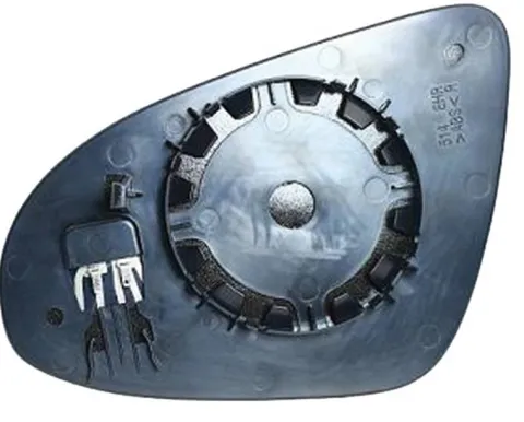 Miroir Glace rétroviseur droit pour PEUGEOT 108 depuis 2014 >, dégivrant, à clipser, Neuf