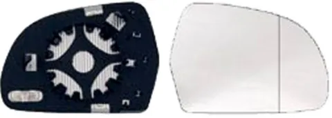 Miroir Glace rétroviseur droit pour AUDI A6 III ph. 2 2008-2011, dégivrant, asphérique, Neuf
