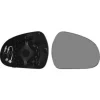 Miroir Glace rétroviseur droit pour PEUGEOT 207 SW phase 2, 2009-2013, à clipser, Neuf