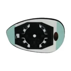 Miroir Glace rétroviseur droit pour FIAT PUNTO EVO, 2009-2011, à clipser, Neuf