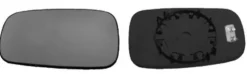 Miroir Glace rétroviseur droit pour RENAULT SCENIC II phase 1, 2003-2006, dégivrant, à clipser