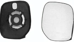 Miroir Glace rétroviseur droit pour PEUGEOT PARTNER I phase 2, 2002-2008, dégivrant, à clipser