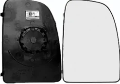 Miroir Glace rétroviseur droit PEUGEOT BOXER II ph.1, 2006-2014, verre supérieur dégivrant à clipser
