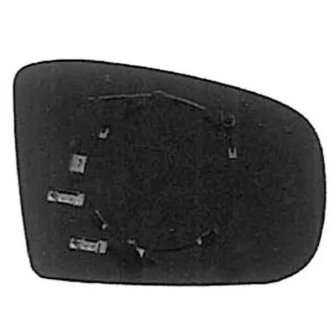 Miroir Glace rétroviseur extérieur droit pour MERCEDES CLASSE ML Phase 1 2005-2008 (W164), dégivrant, Neuf