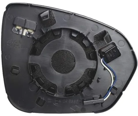 Miroir Glace rétroviseur gauche pour DACIA DUSTER 2 phase 1, depuis 2018, Système BLIS, dégivrant, à clipser, Neuf