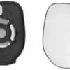Miroir Glace rétroviseur gauche pour PEUGEOT PARTNER I phase 1, 1996-2002, à clipser, Neuf