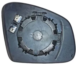 Miroir Glace rétroviseur gauche pour RENAULT TWINGO III phase 1 2014-2019 dégivrant asphérique à clipser