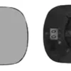 Miroir Glace rétroviseur gauche pour RENAULT SCENIC I phase 1, 1996-1999, dégivrant, à clipser
