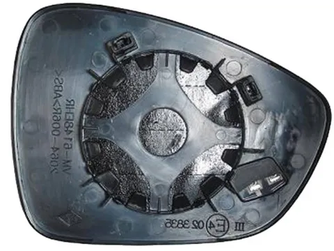 Miroir Glace rétroviseur gauche pour CITROËN C4 GRAND PICASSO II, 2013-2016, dégivrant, à clipser