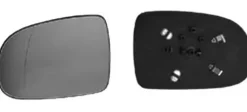 Miroir Glace rétroviseur gauche pour OPEL CORSA C phase 1, 2000-2003,aspherique/chromèe, Neuf