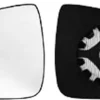 Miroir Glace rétroviseur gauche pour DACIA LOGAN I MCV phase 1, 2007-2008, dégivrant, à clipser