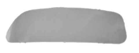 Miroir Glace rétroviseur gauche pour FIAT DOBLO II ph.1 2010-2015 (Cargo), verre inférieur à clipser