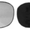 Miroir Glace rétroviseur gauche pour PEUGEOT 206 ph.1, 1998-2003, à clipser, Neuf
