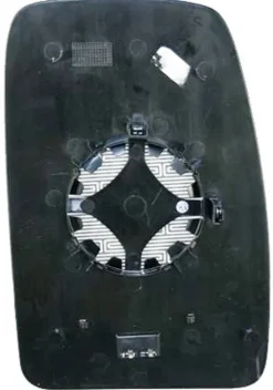 Miroir Glace rétroviseur gauche pour NISSAN NV400 depuis 2011, verre supérieur, dégivrant, à clipser
