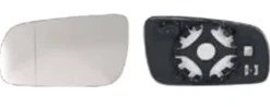 Miroir Glace rétroviseur gauche pour SKODA FABIA I ph. 1 2000-2004, dégivrant, asphérique, Grand