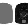 Miroir Glace rétroviseur gauche pour RENAULT TRAFIC II ph.1, 2001-2006, verre supérieur, à clipser