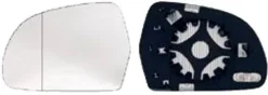 Miroir Glace rétroviseur gauche pour AUDI A6 III ph. 2 2008-2011, dégivrant, asphérique, Neuf