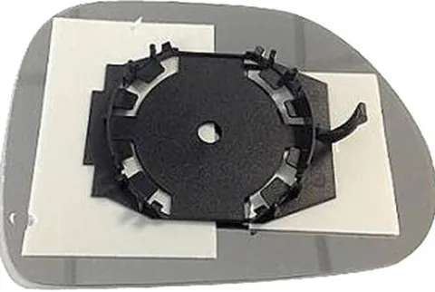 Miroir Glace rétroviseur gauche pour FIAT 500L phase 1, 2012-2017, asphérique, à clipser, Neuf