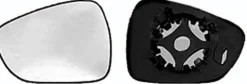 Miroir Glace rétroviseur gauche pour CITROËN XSARA PICASSO phase 2, 2009-2010, dégivrant, à clipser
